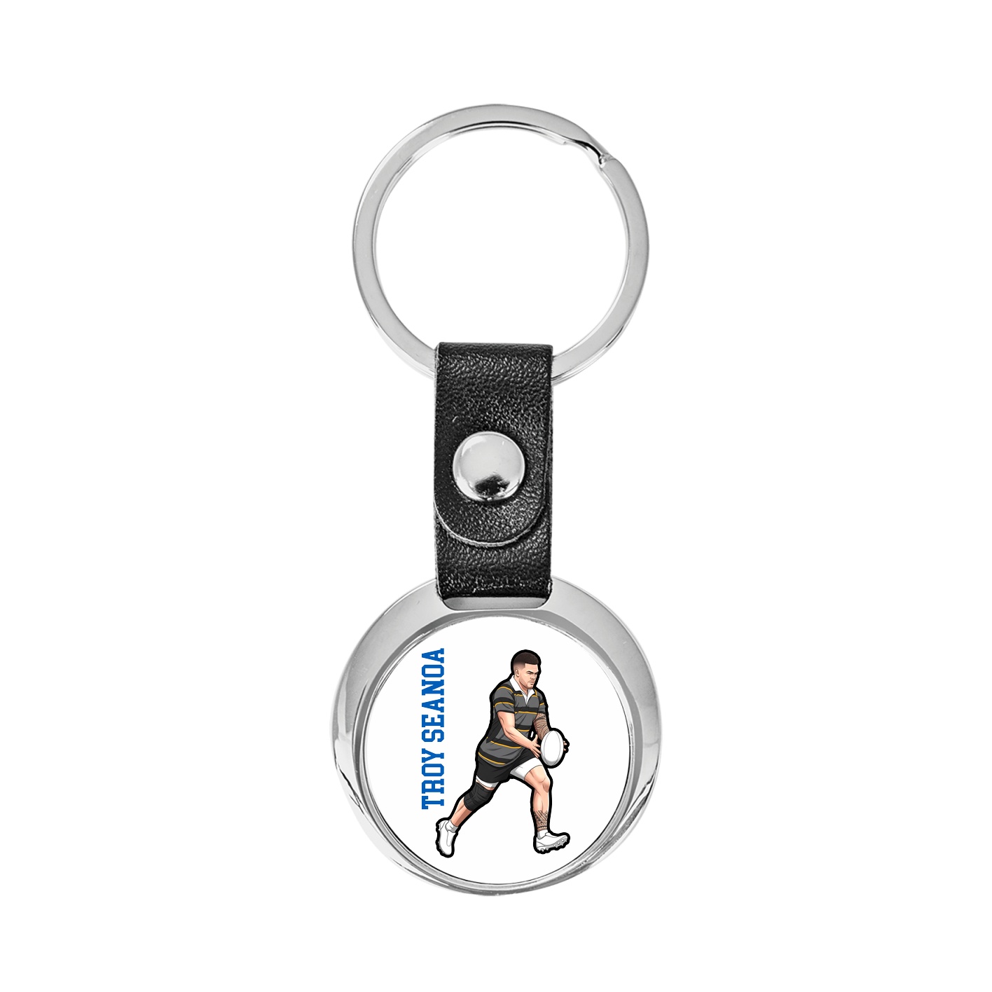 Key Chain — Name Vertical in Classic