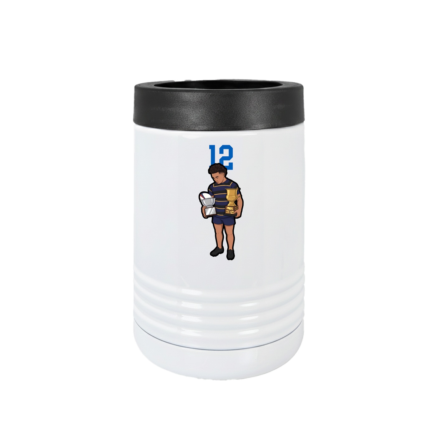 Beverage Holder — Number Top in White