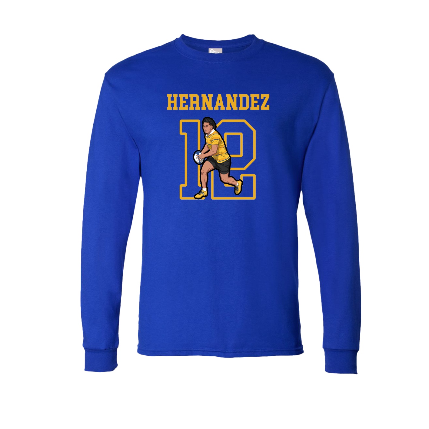 Long Sleeve Tee — Shirsey in Royal