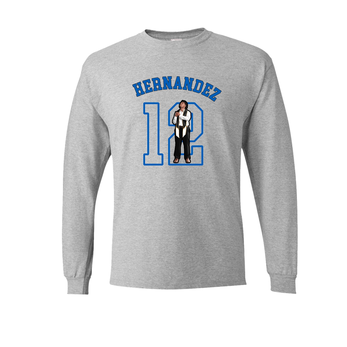 Long Sleeve Tee — Shirsey Arch in Grey
