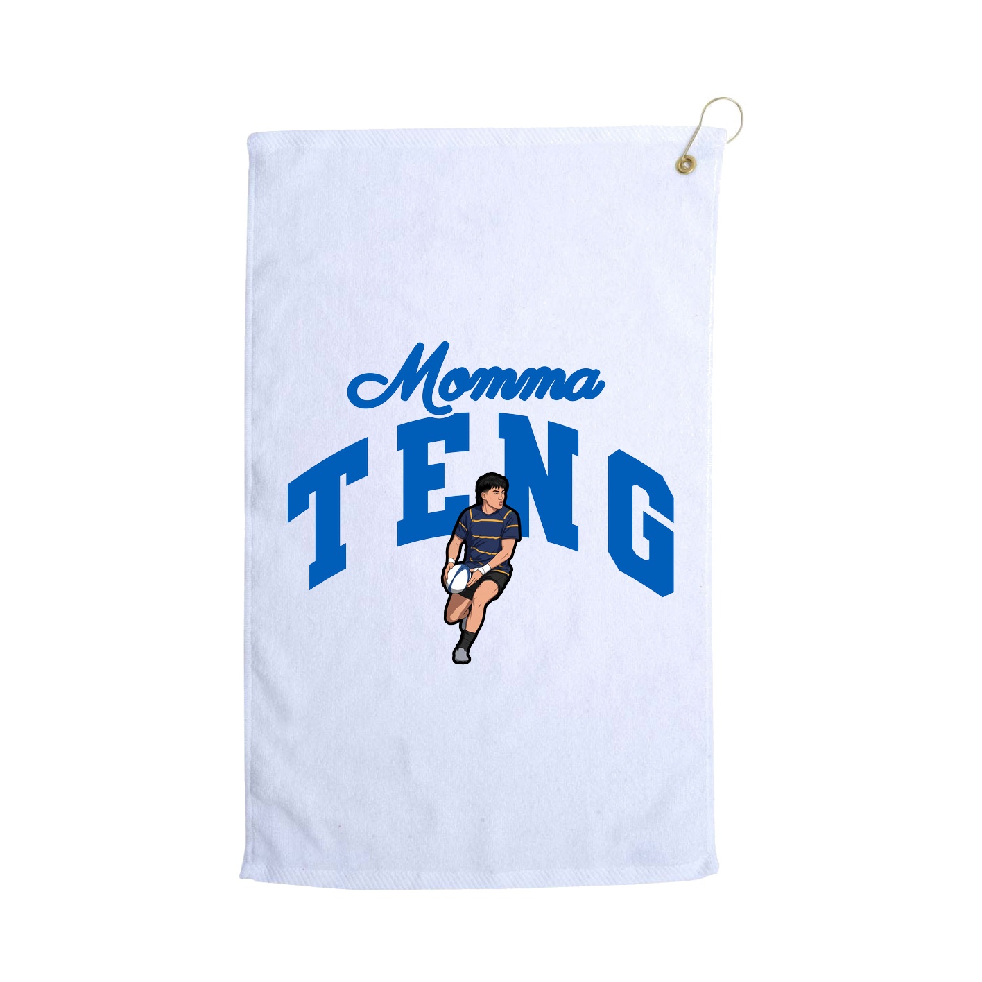 Golf Towel — Mothers Day Arch in White