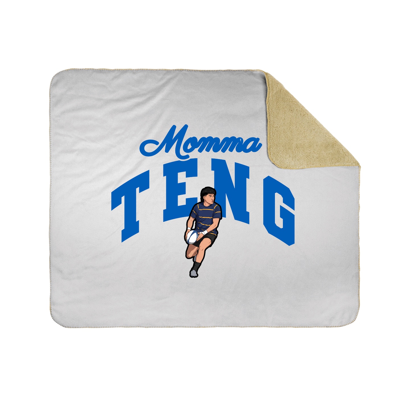 Throw Blanket — Mothers Day Arch in White