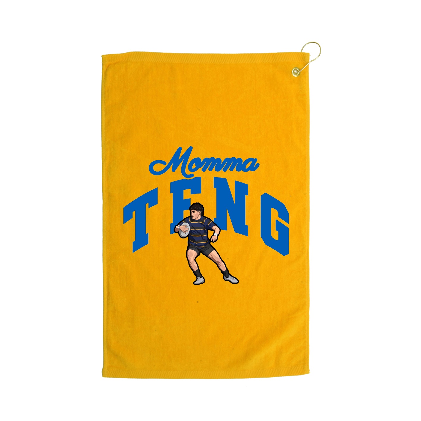 Golf Towel — Mothers Day Arch in Gold