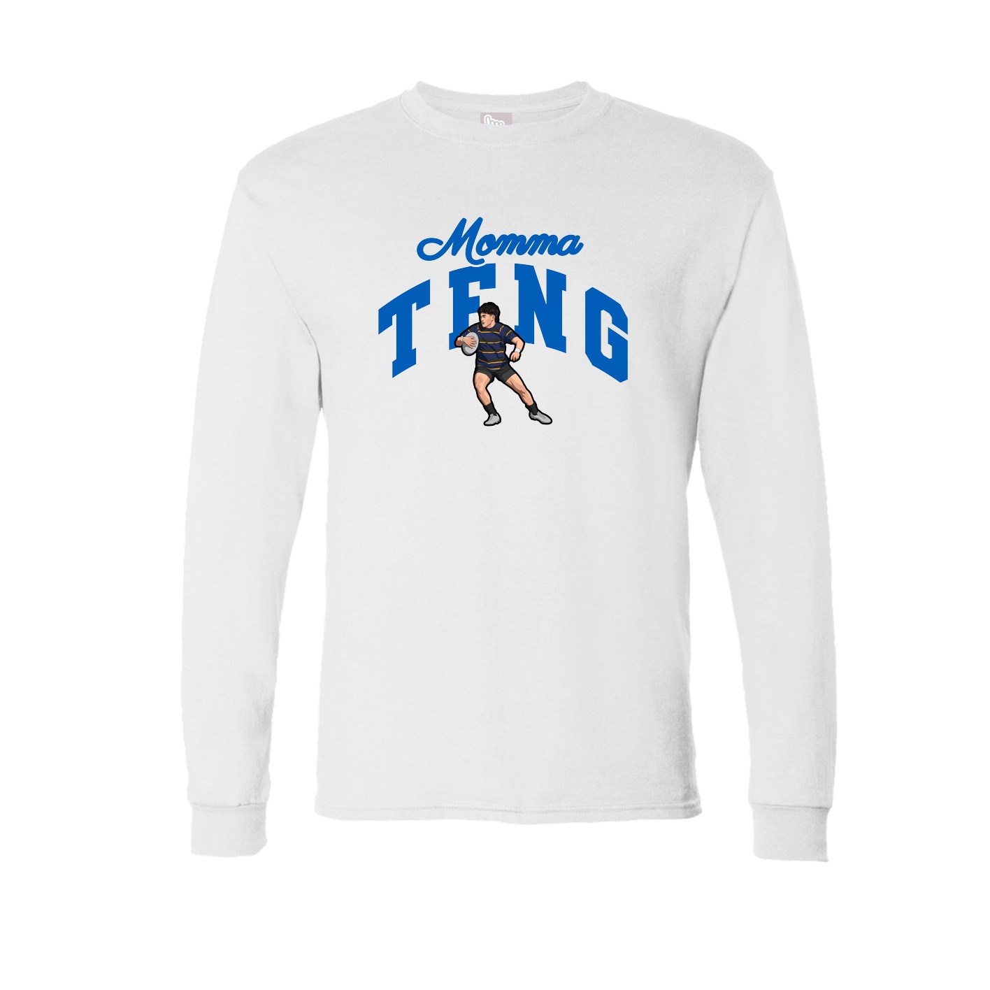 Long Sleeve Tee — Mothers Day Arch in White