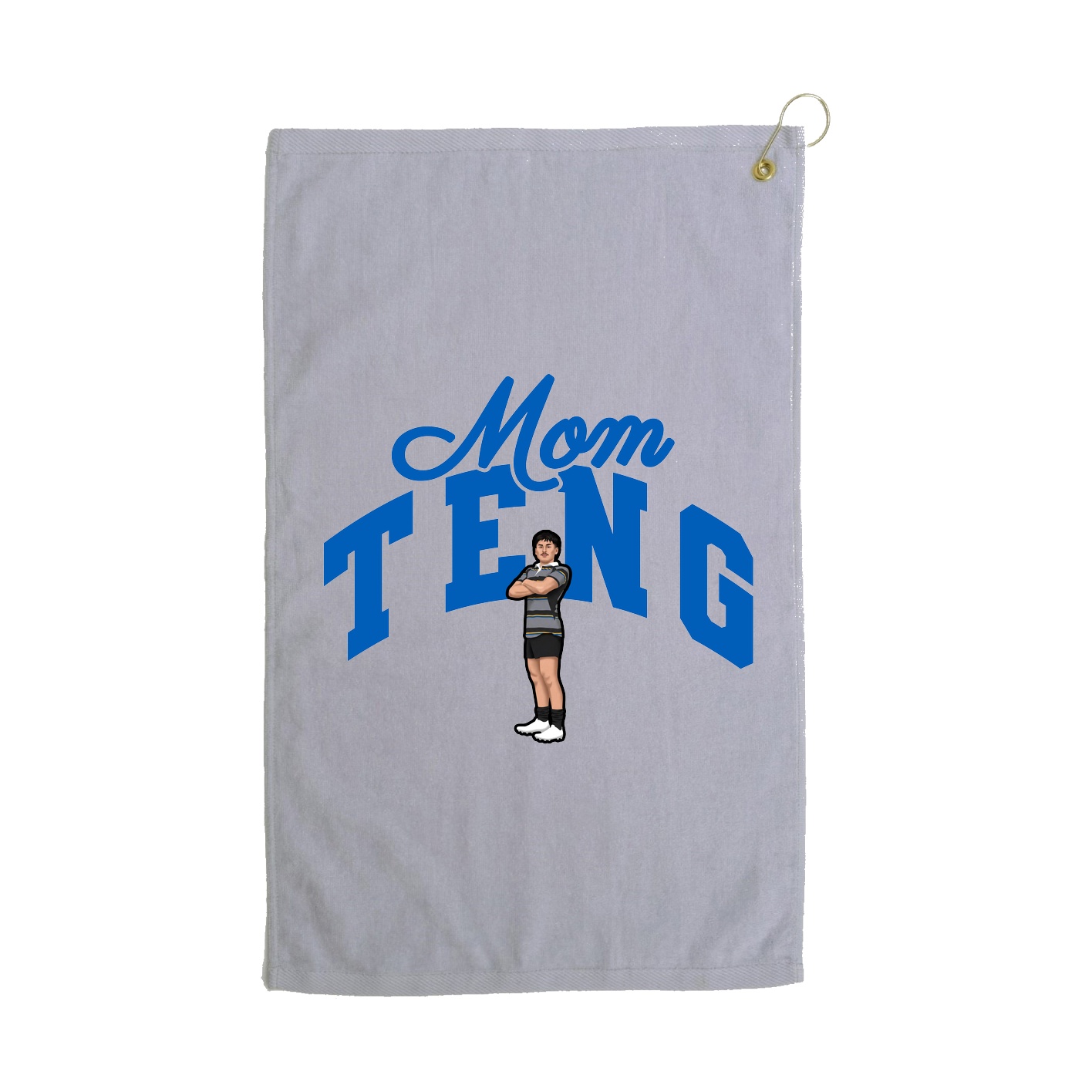 Golf Towel — Mothers Day Arch in Grey