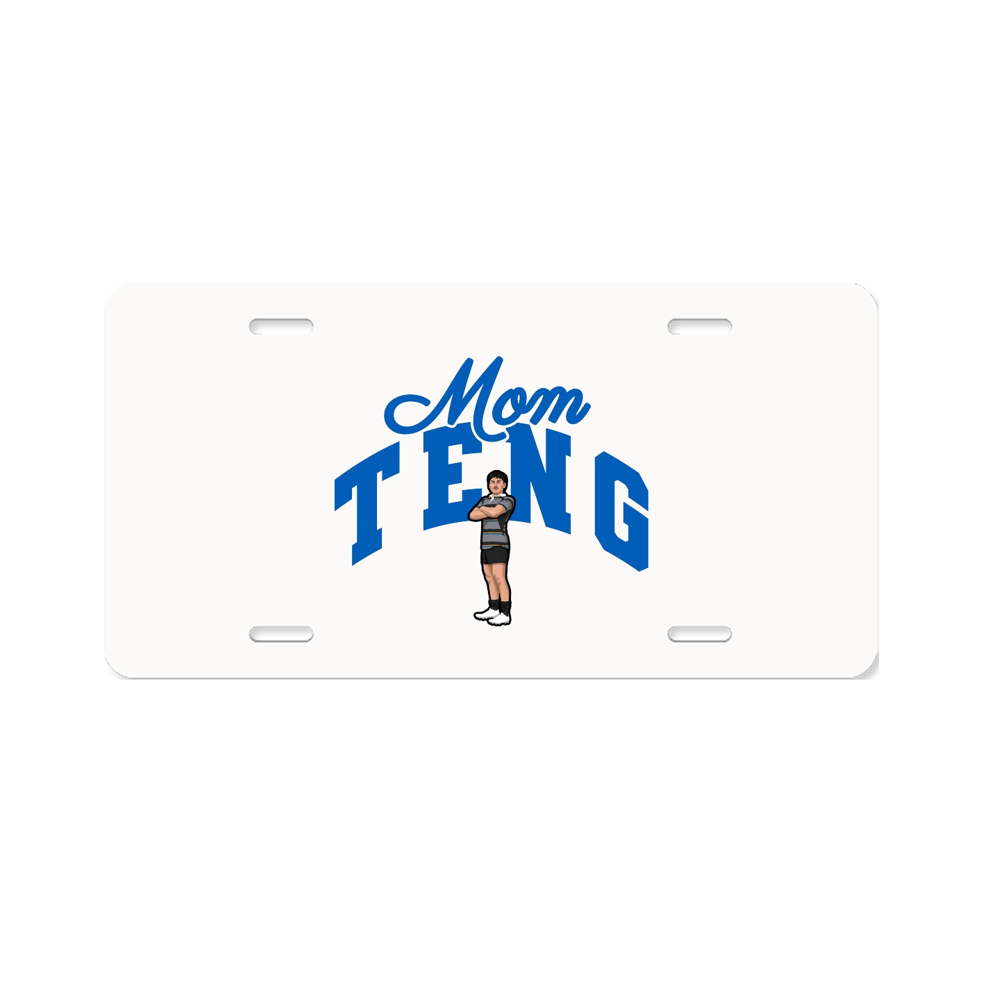 License Plate — Mothers Day Arch in Classic