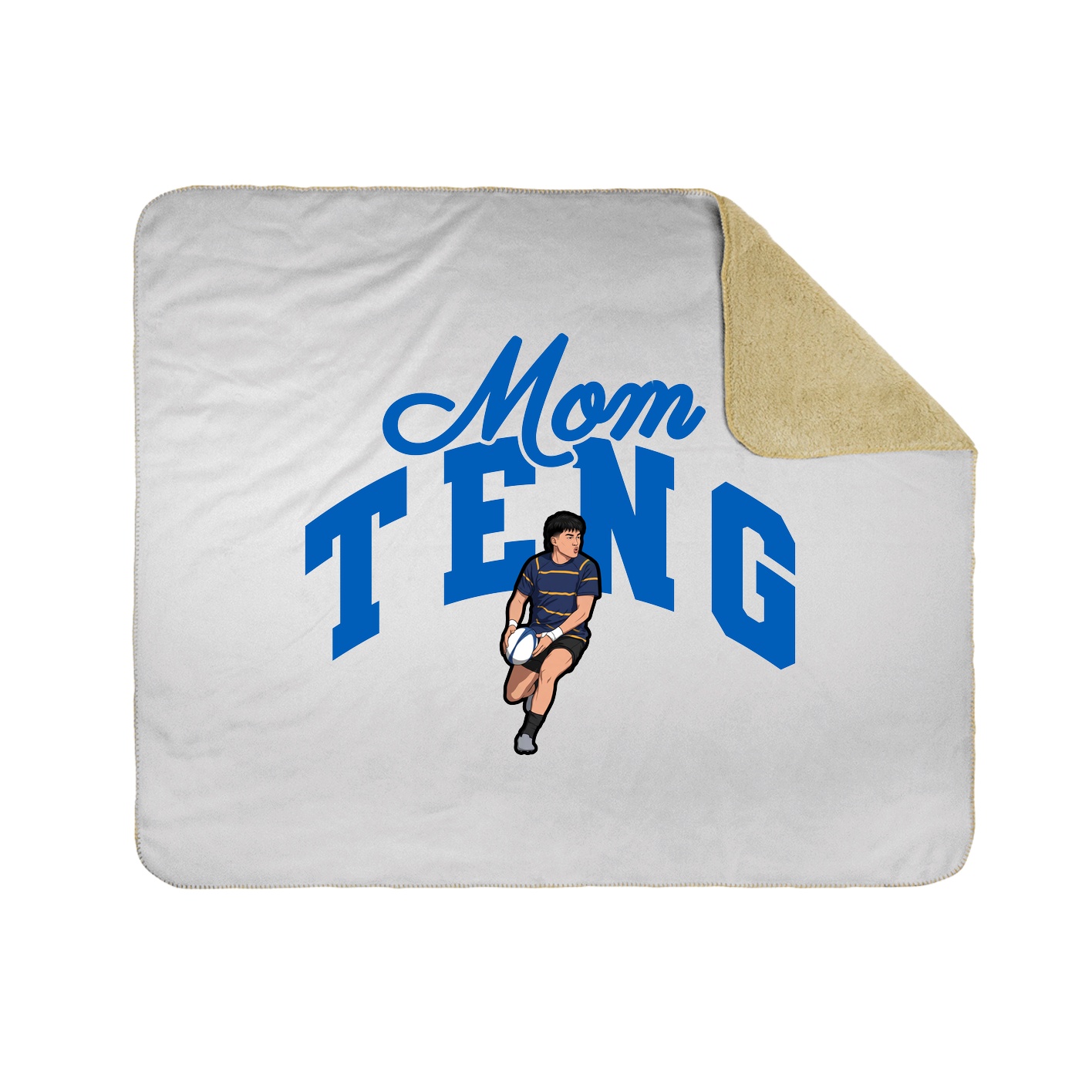 Throw Blanket — Mothers Day Arch in White