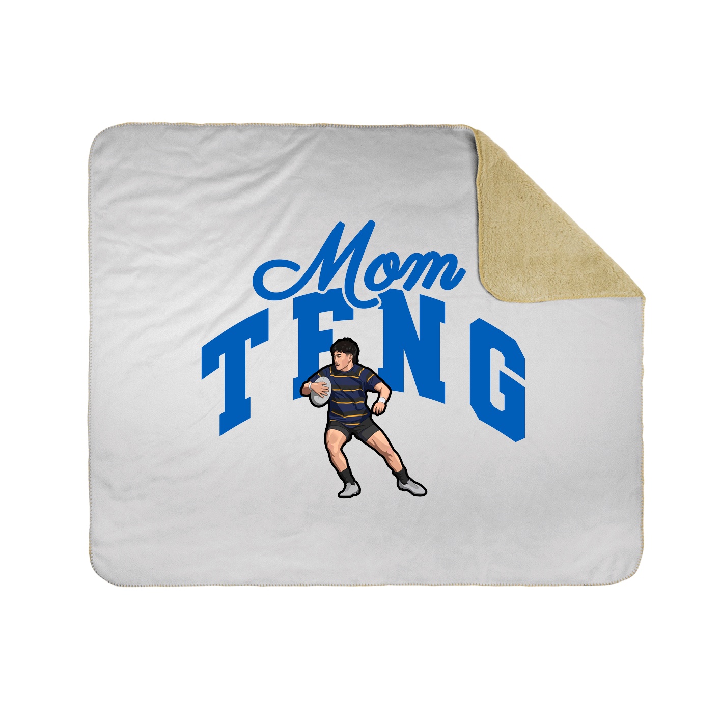 Throw Blanket — Mothers Day Arch in White