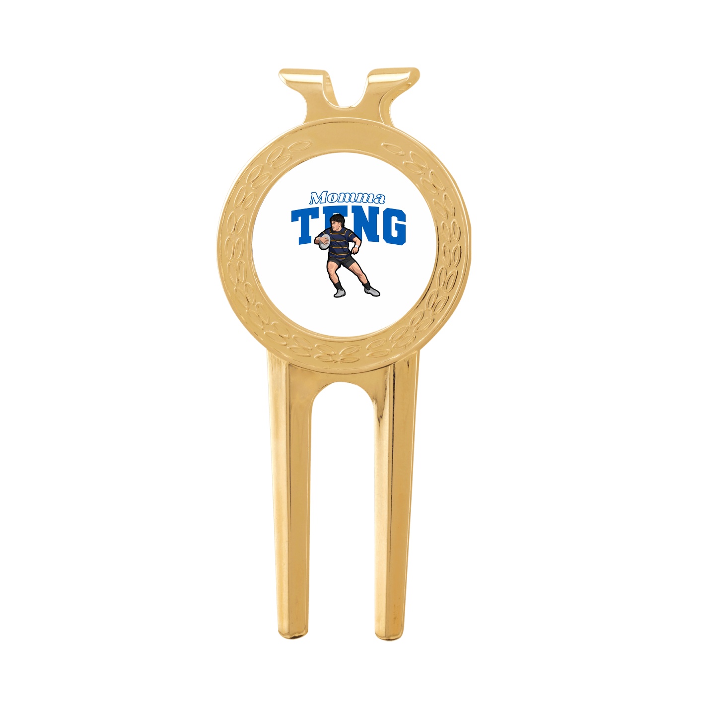 Divot Tool with Ball Marker — Mothers Day Block in Classic