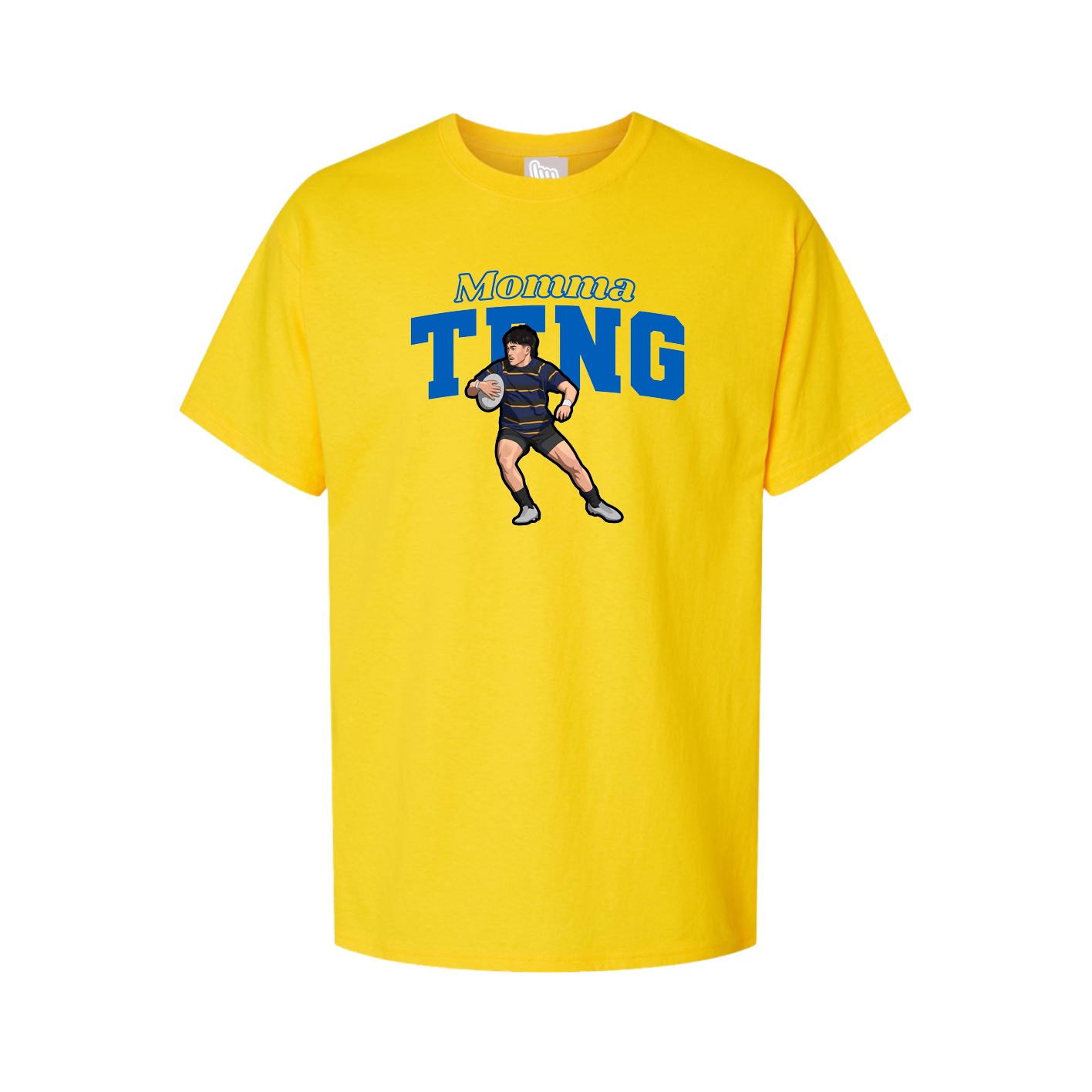 Youth Tee — Mothers Day Block in Gold