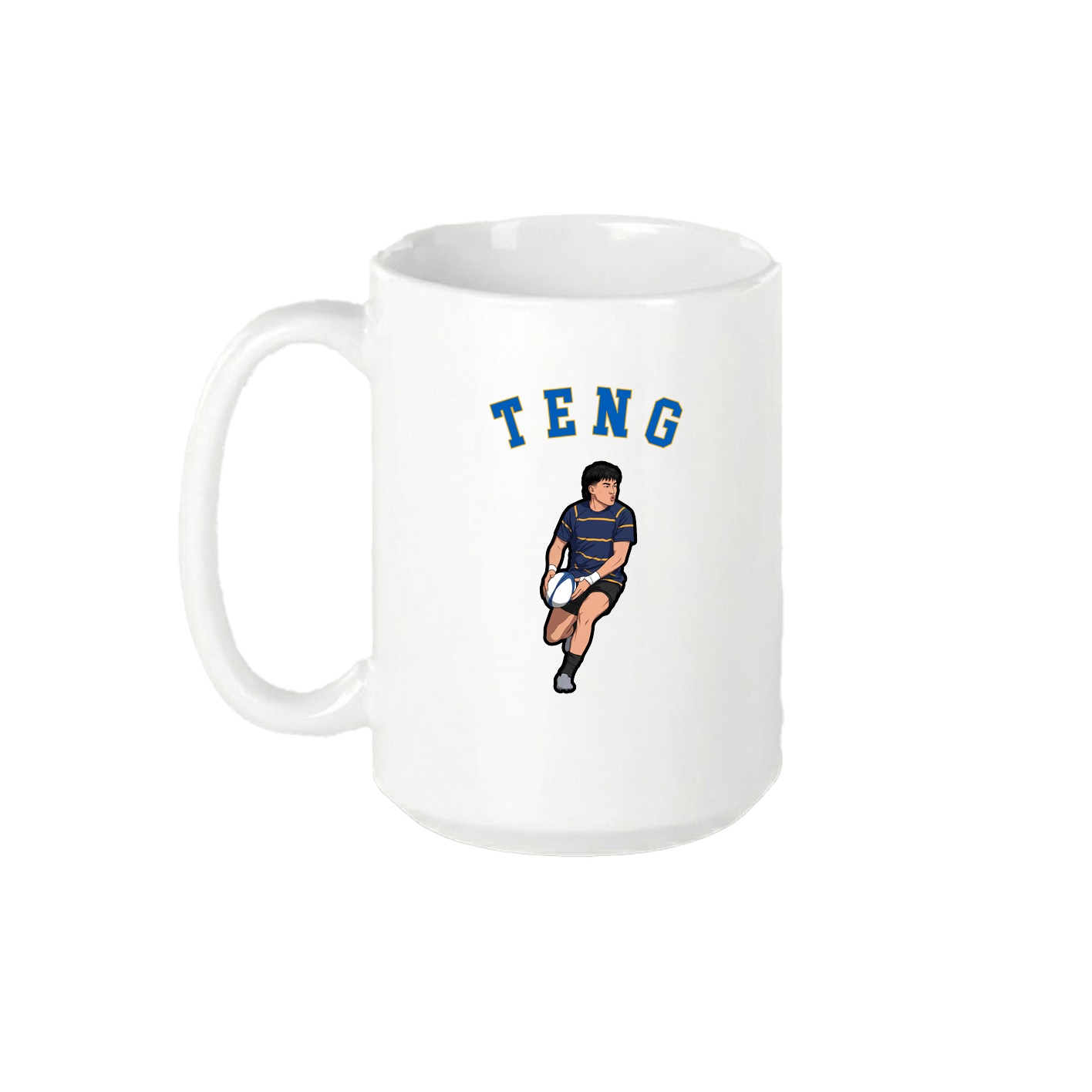 15oz Coffee Mug — Shirsey Arch in White