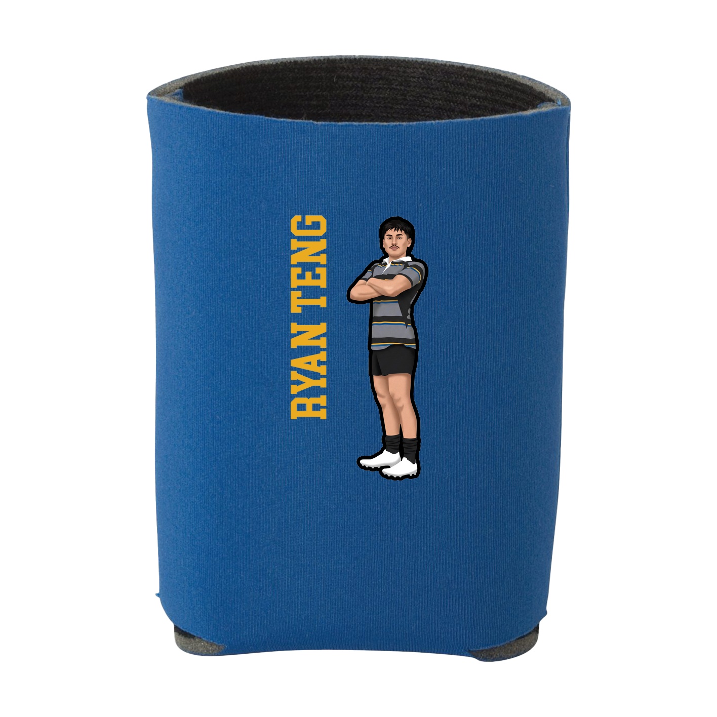 Can Holder — Name Vertical in Royal