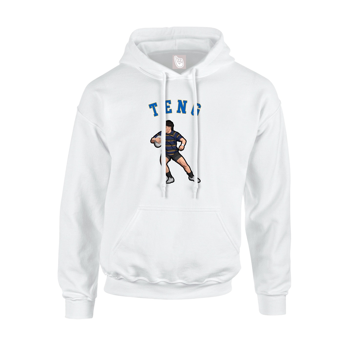 Hoodie — Shirsey Arch in White