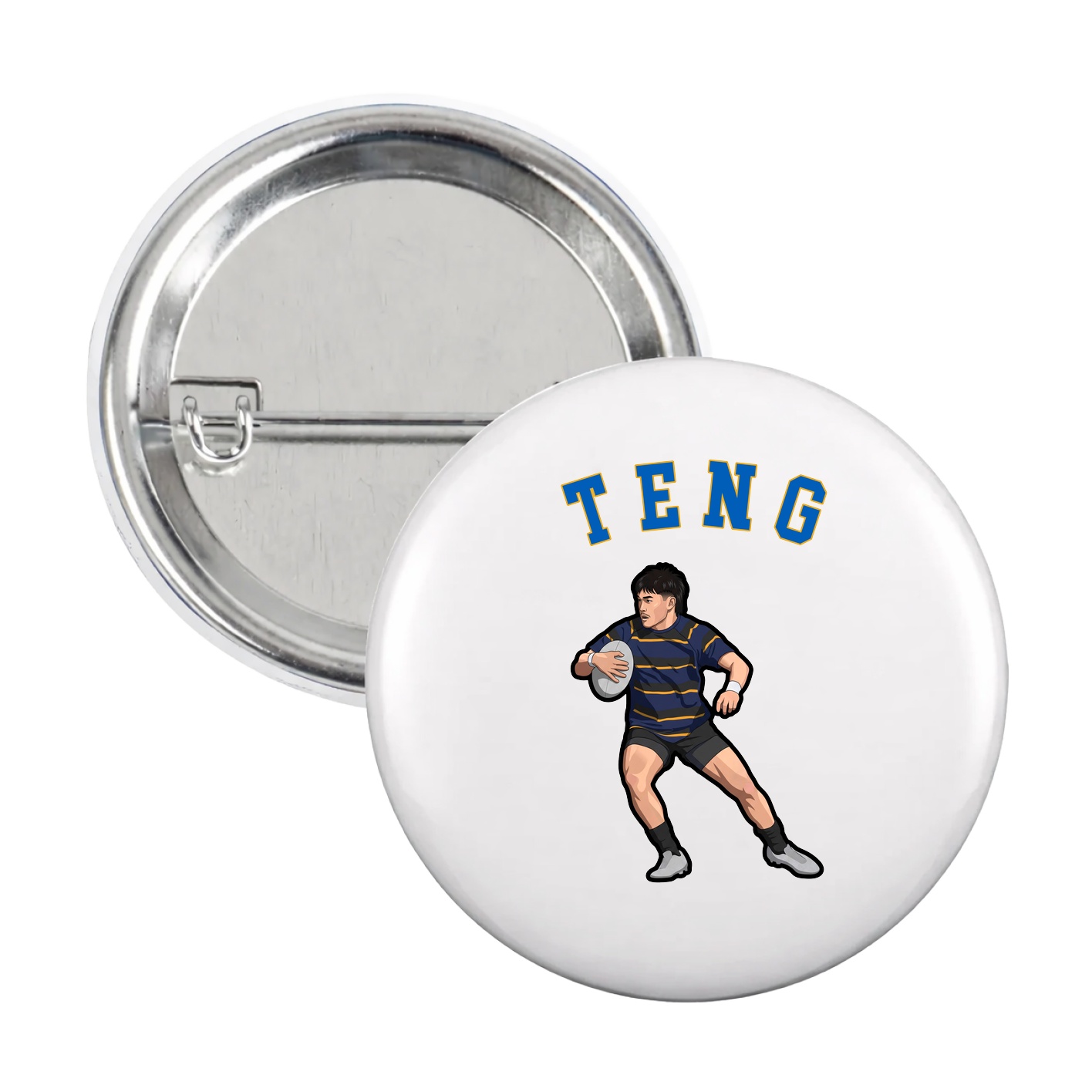 Game Day Button — Shirsey Arch in White