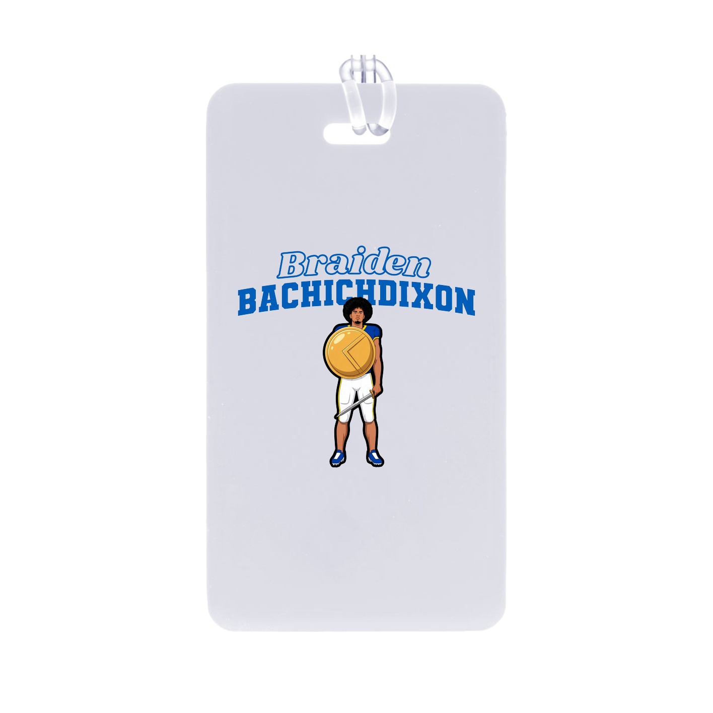 Bag Tag — Name Arch in Classic