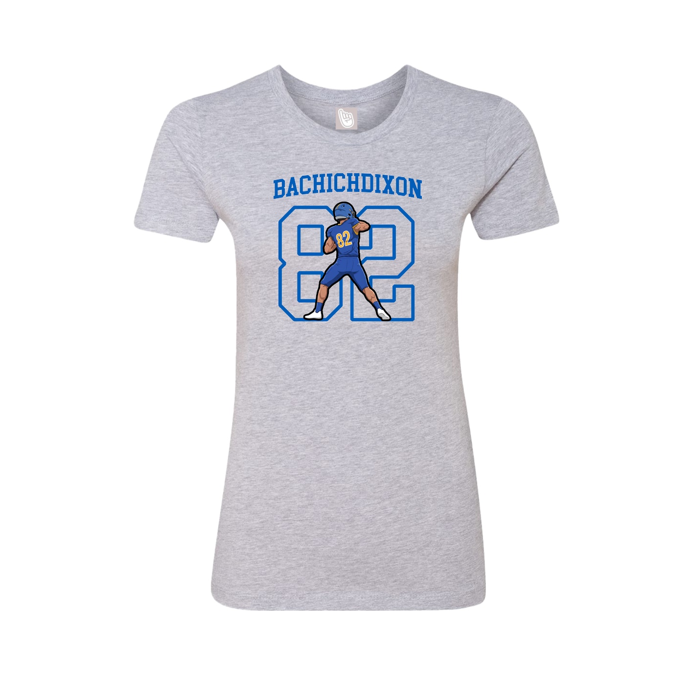 Fitted Women's Tee — Shirsey in Grey