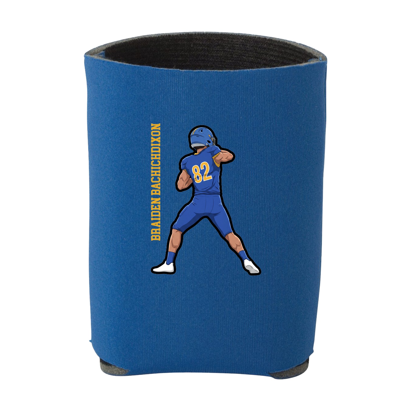 Can Holder — Name Vertical in Royal