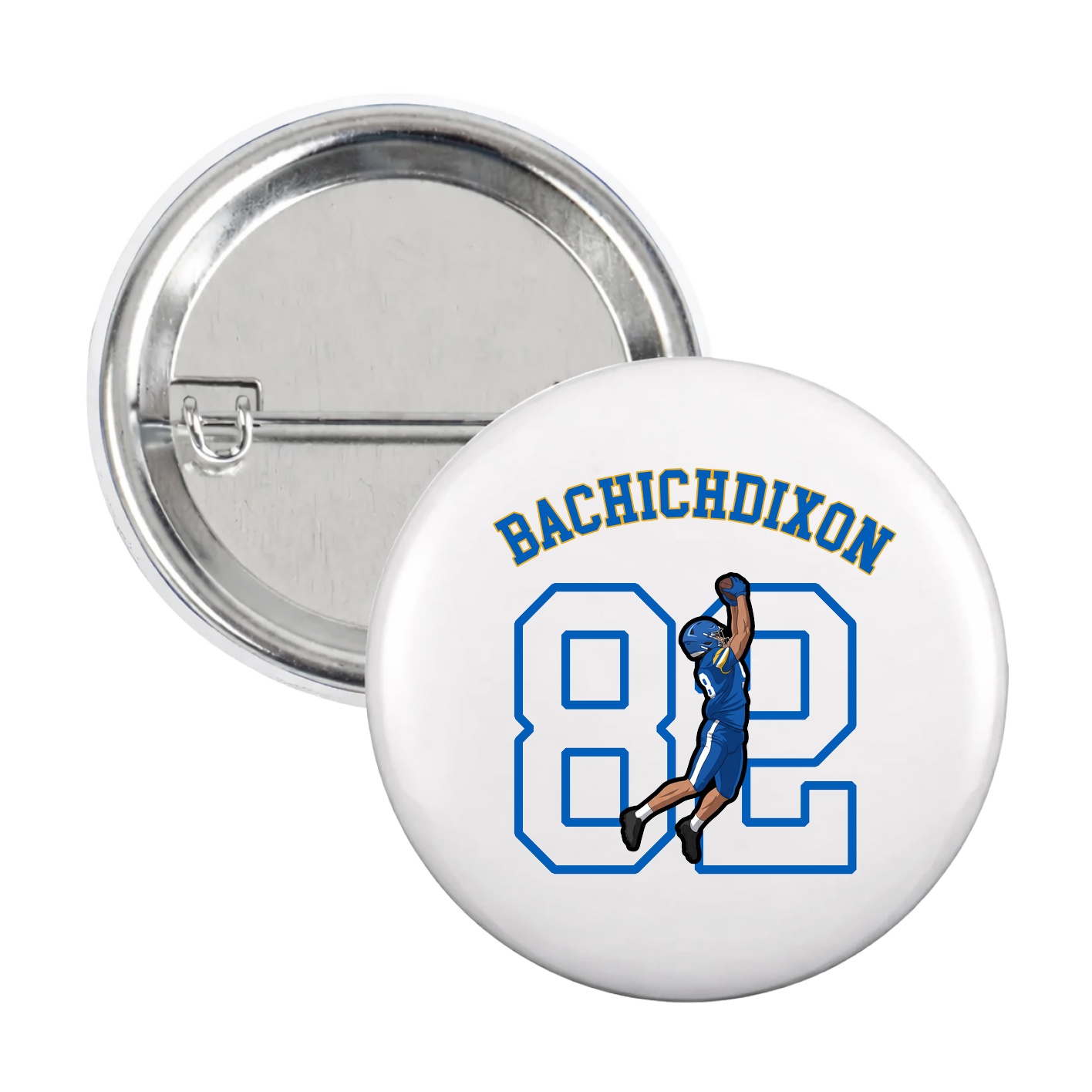 Game Day Button — Shirsey Arch in White