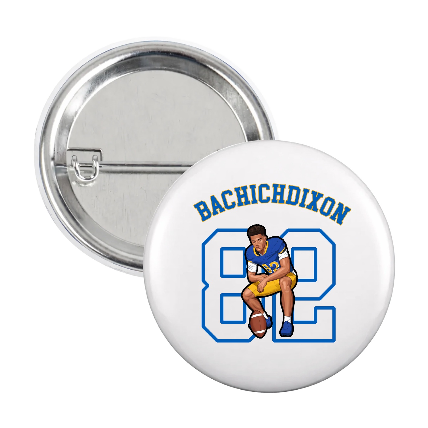 Game Day Button — Shirsey Arch in White