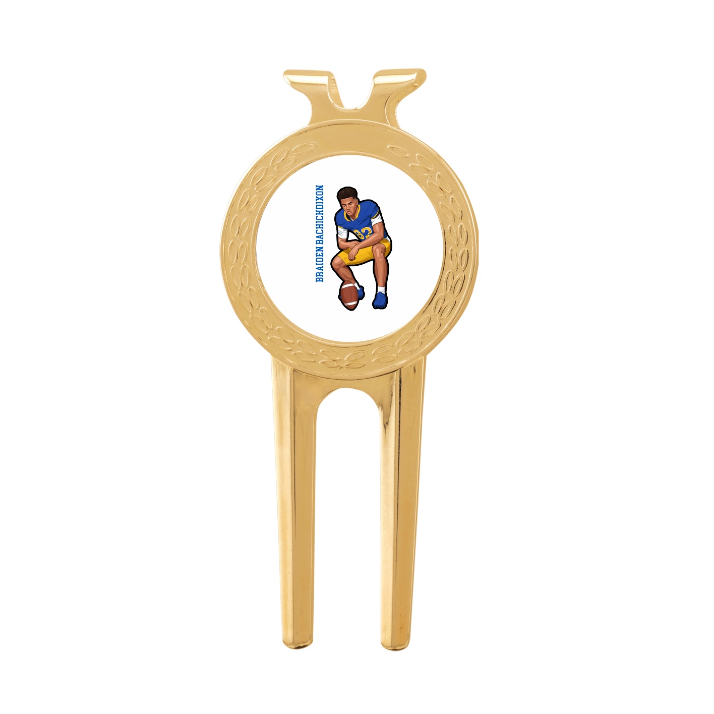 Divot Tool with Ball Marker — Name Vertical in Classic