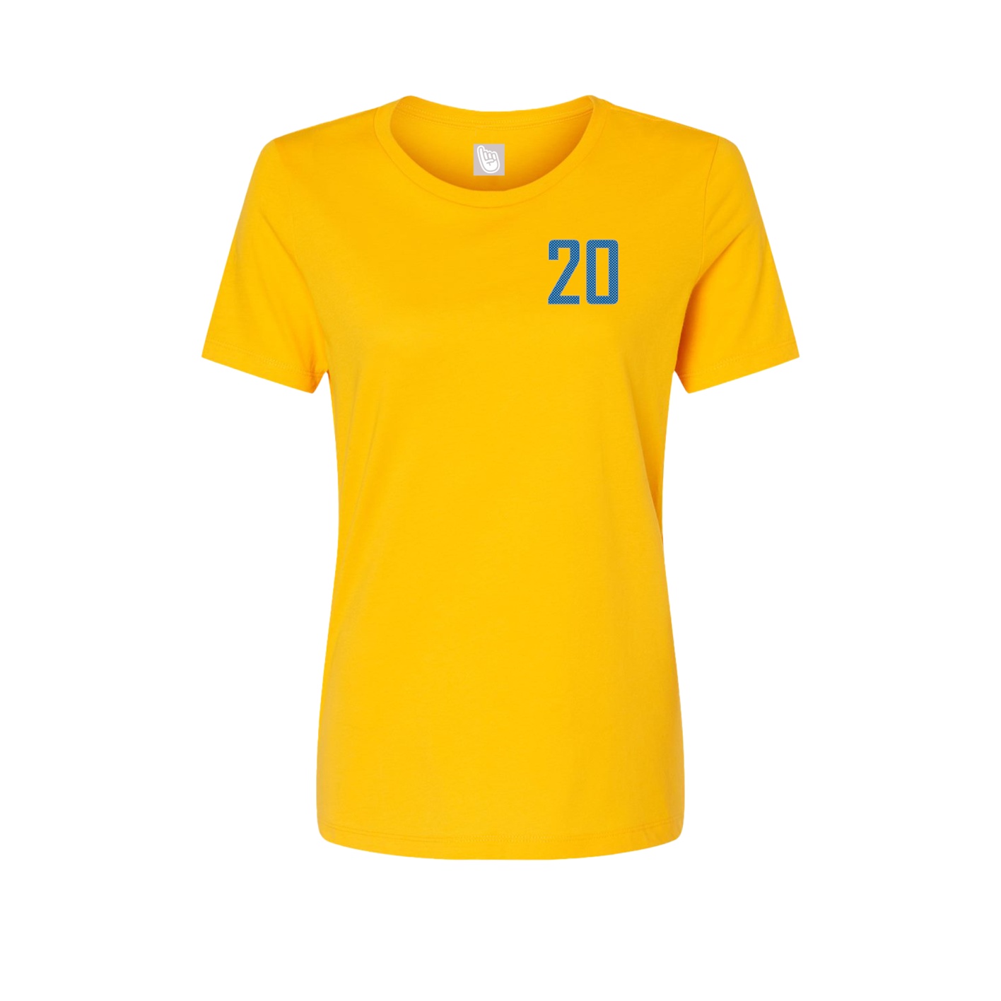 Womens Tee — Front Shirsy in Gold