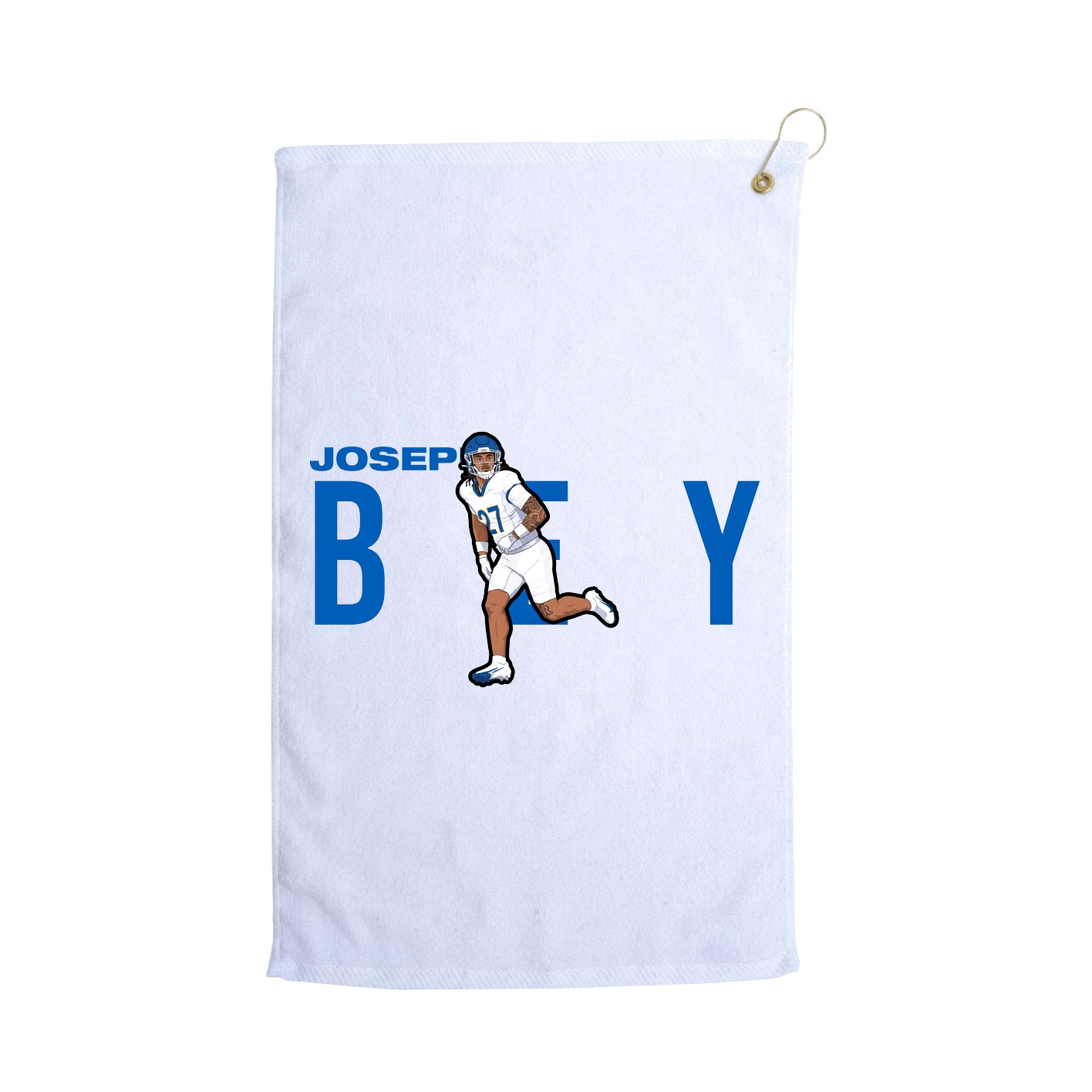 Golf Towel — Player Name in White
