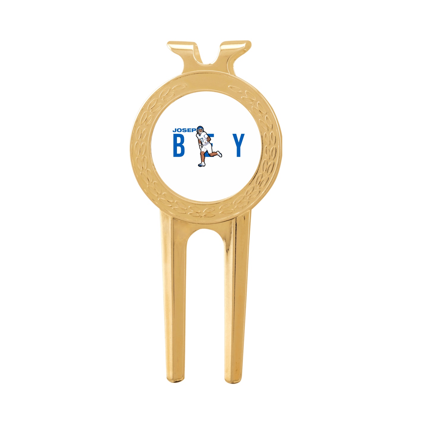 Divot Tool with Ball Marker — Player Name in Classic