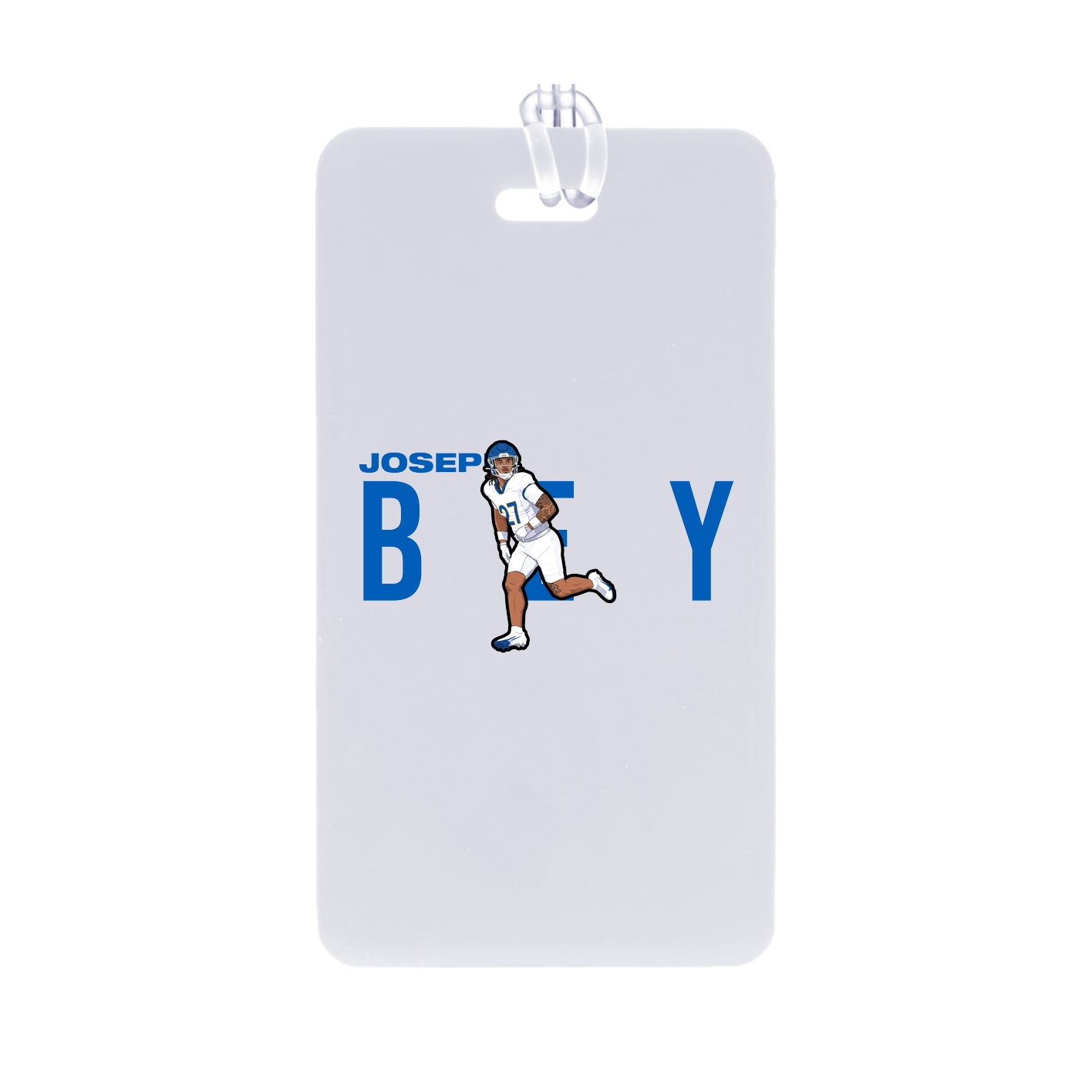 Bag Tag — Player Name in Classic