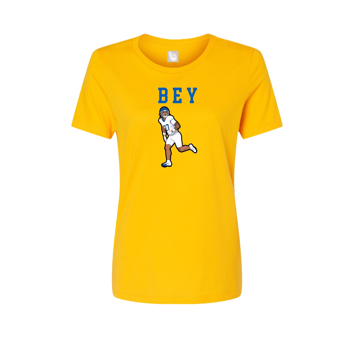 Fitted Women's Tee — Shirsey in Gold
