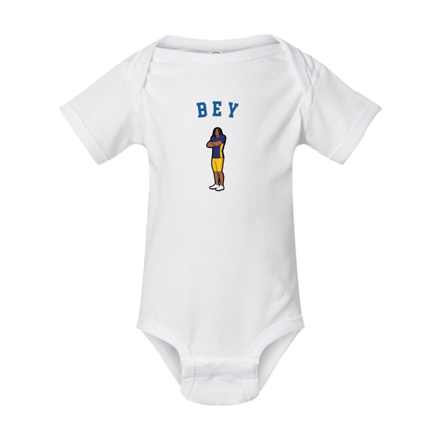 Baby Onesie — Shirsey Arch in White