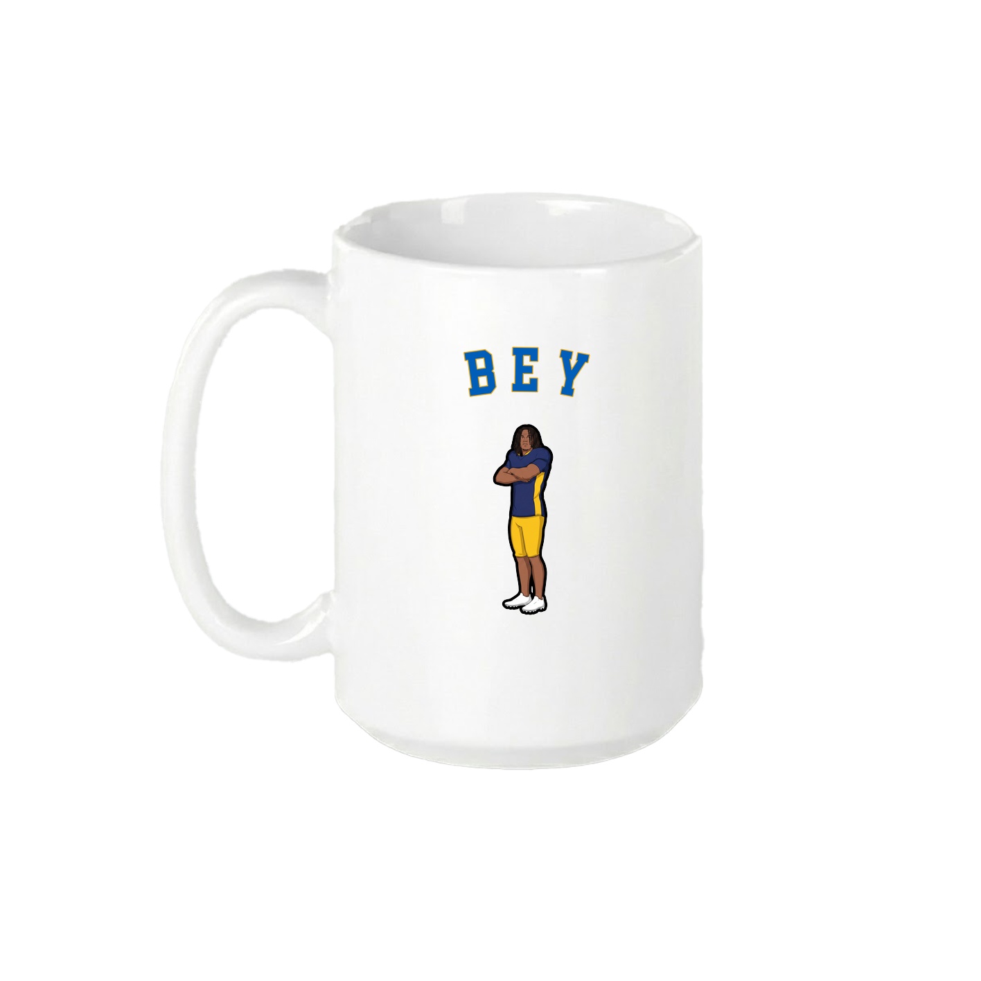 15oz Coffee Mug — Shirsey Arch in White