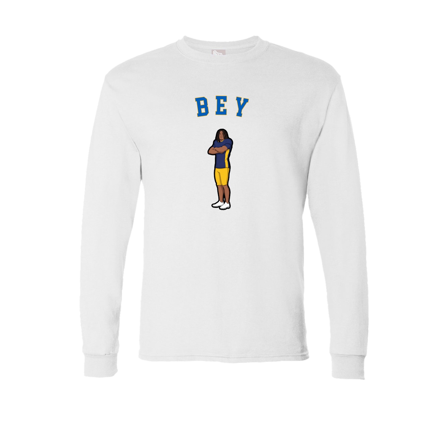 Long Sleeve Tee — Shirsey Arch in White