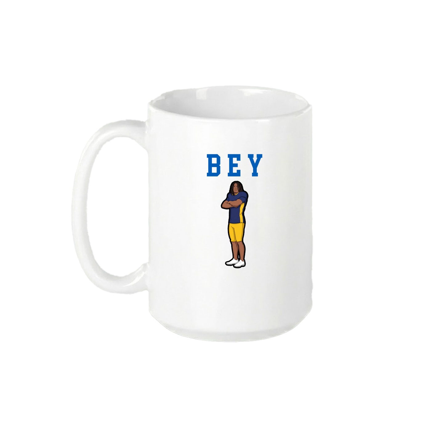 15oz Coffee Mug — Shirsey in White