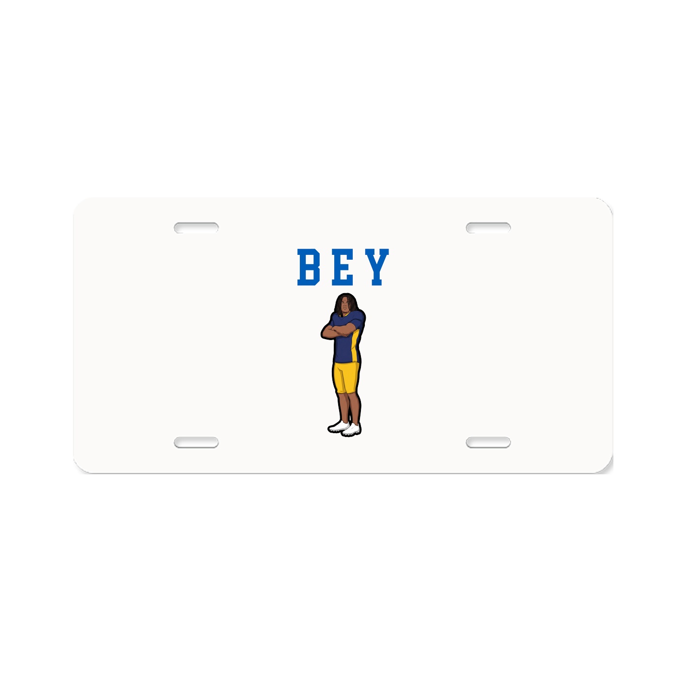 License Plate — Shirsey in Classic