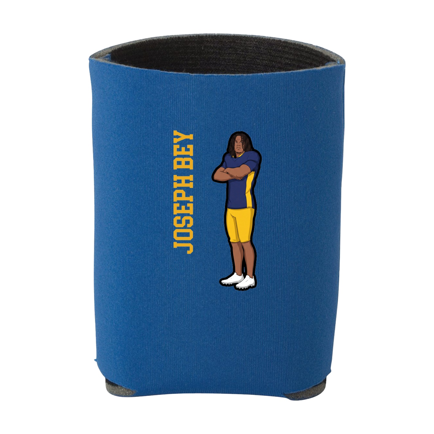 Can Holder — Name Vertical in Royal