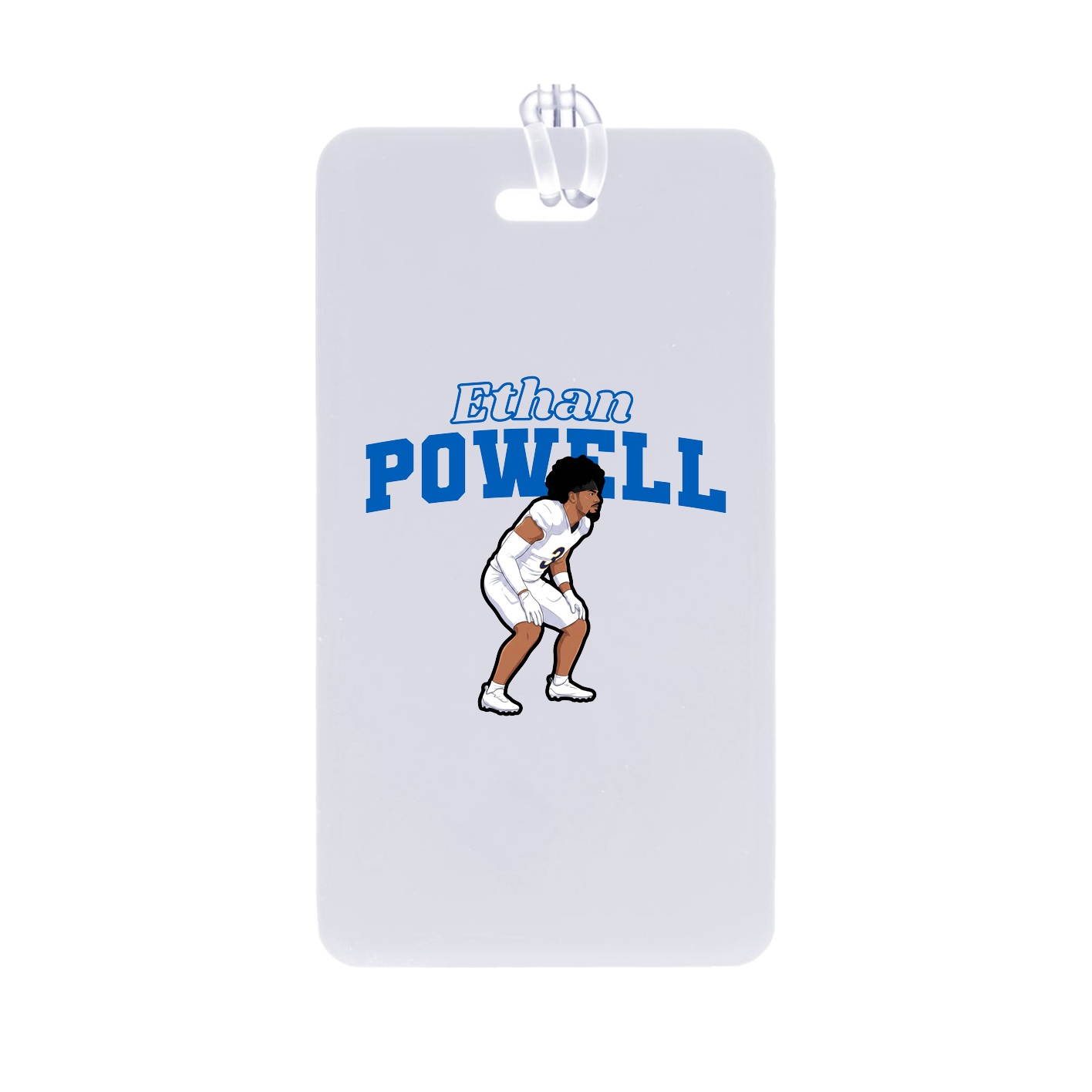 Bag Tag — Name Arch in Classic