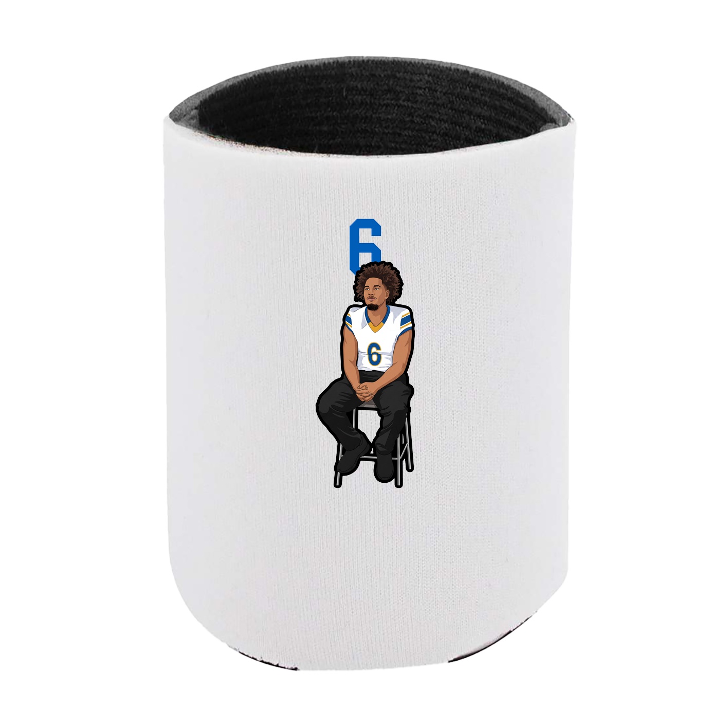 Can Holder — Number Top in White