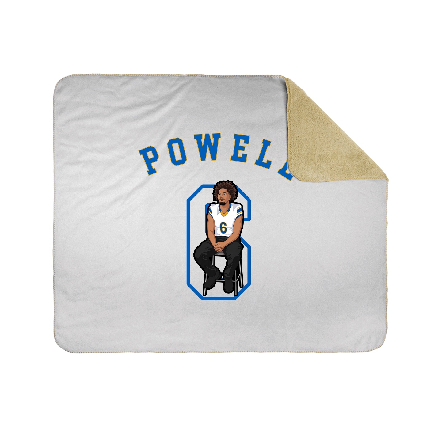 Throw Blanket — Shirsey Arch in White
