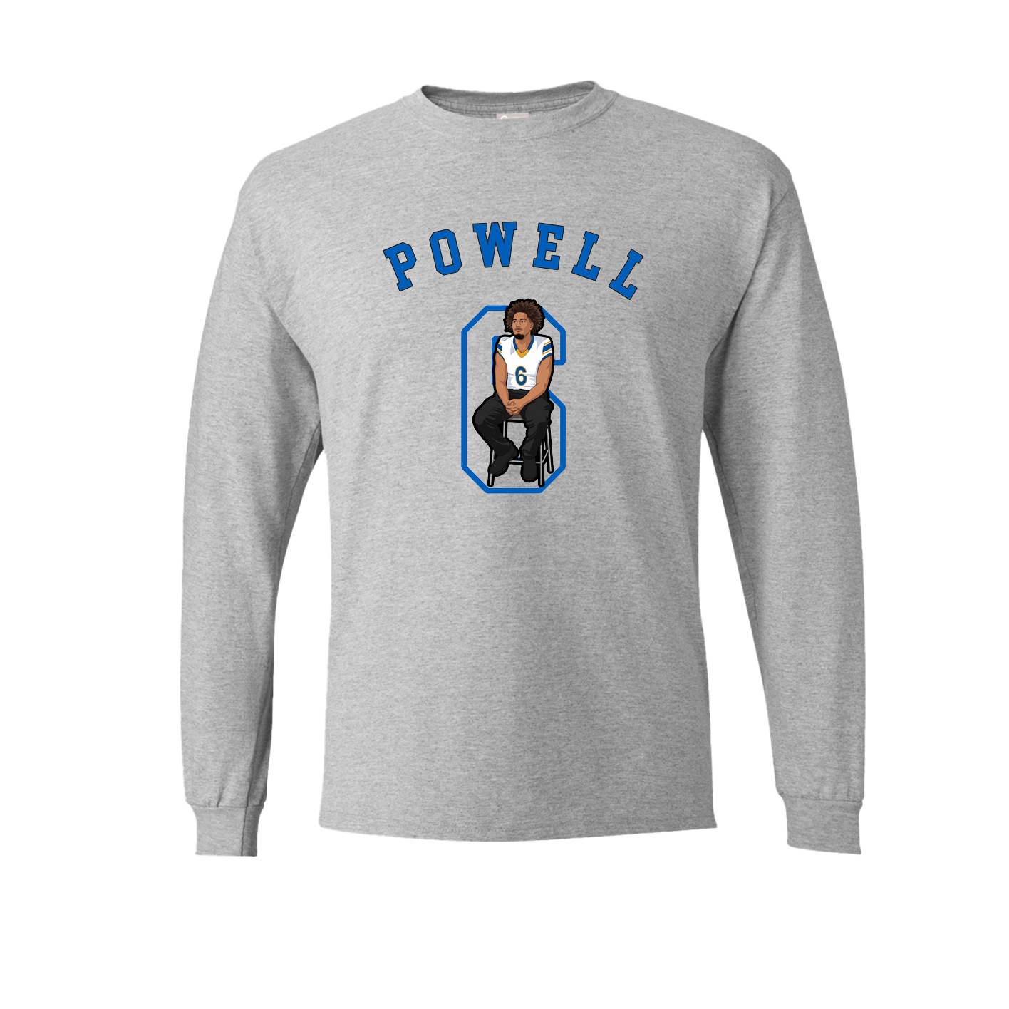Long Sleeve Tee — Shirsey Arch in Grey