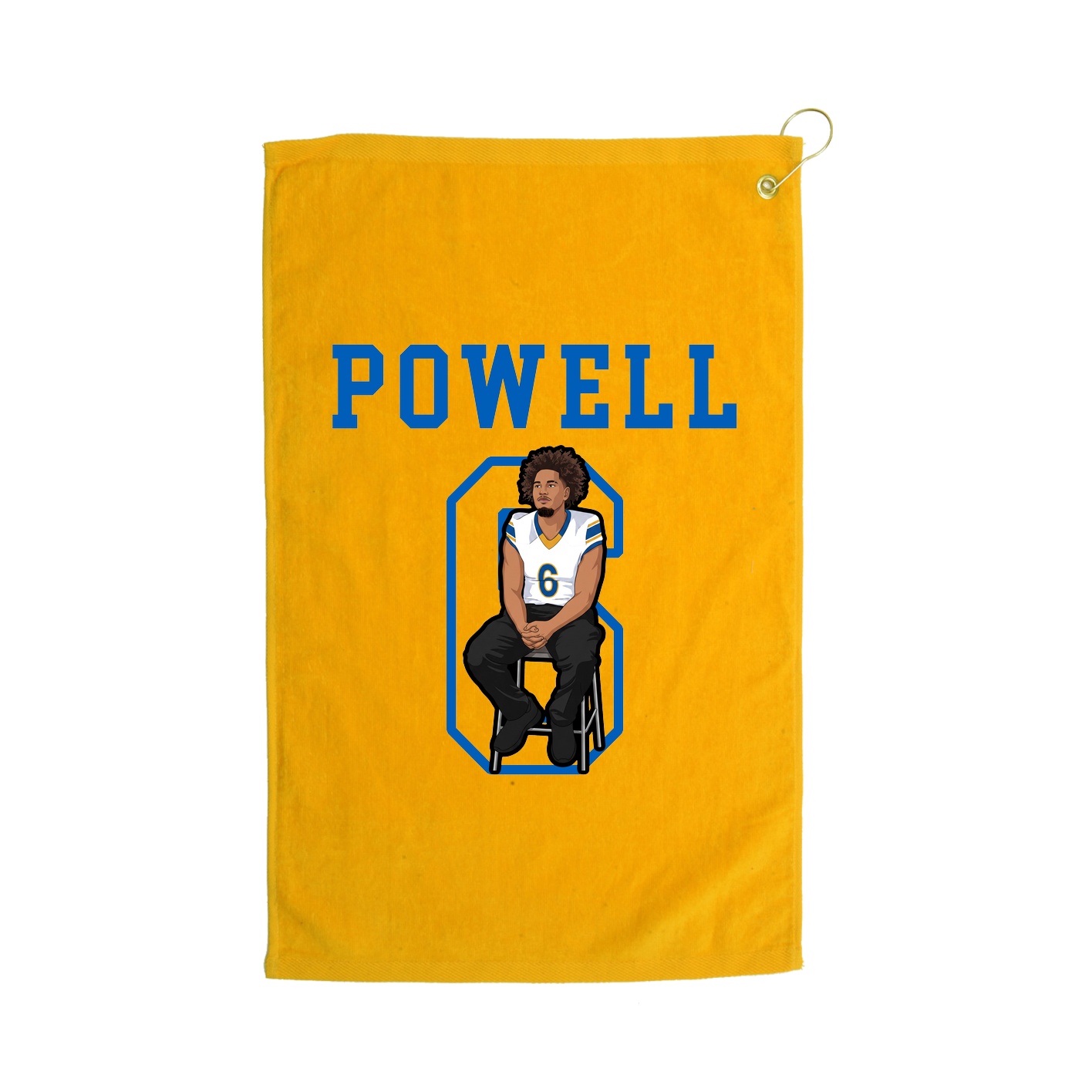 Golf Towel — Shirsey in Gold