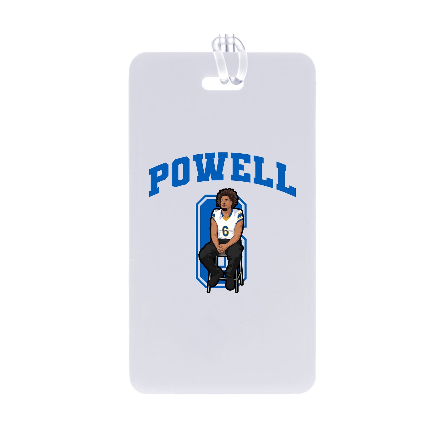 Bag Tag — Number in Classic