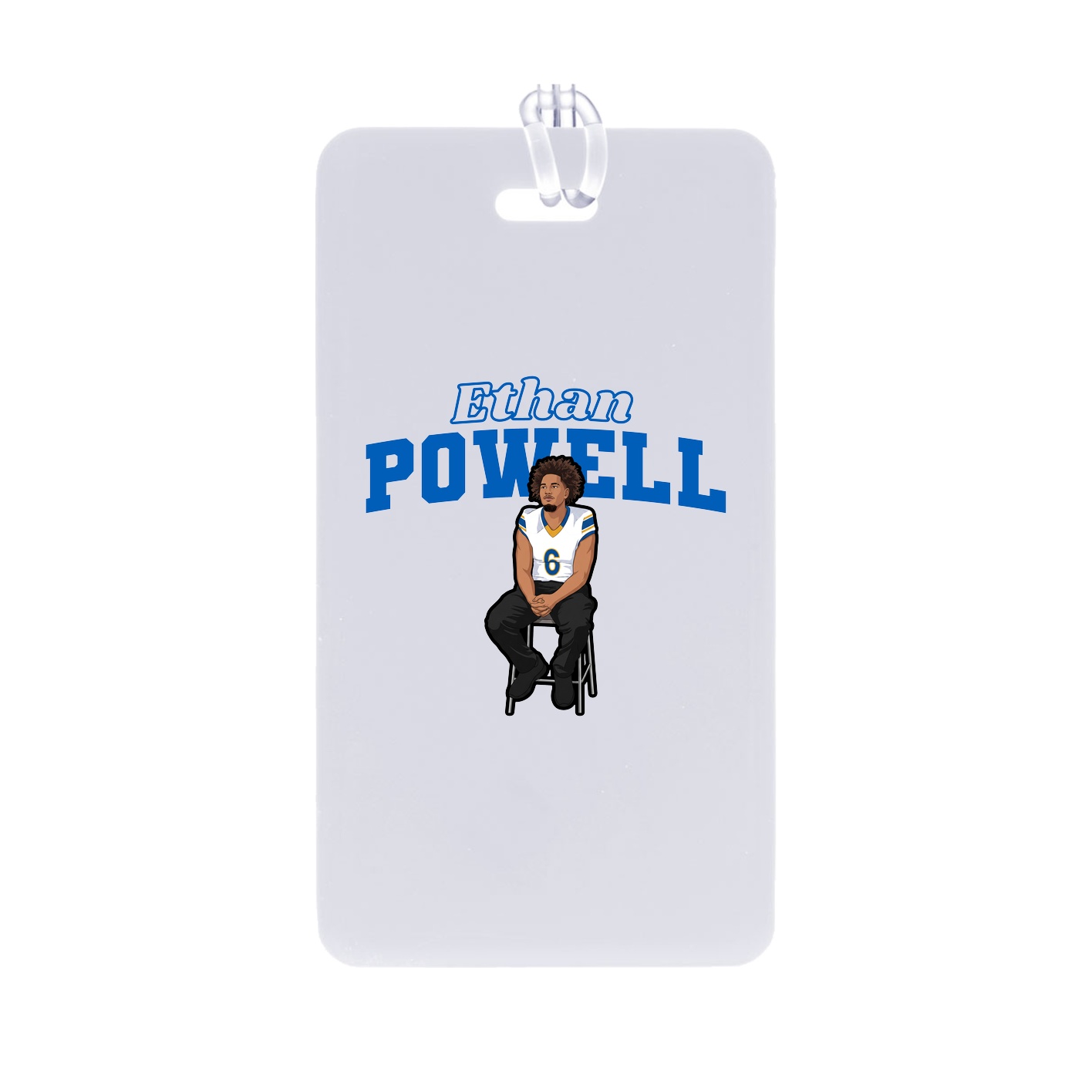 Bag Tag — Name Arch in Classic