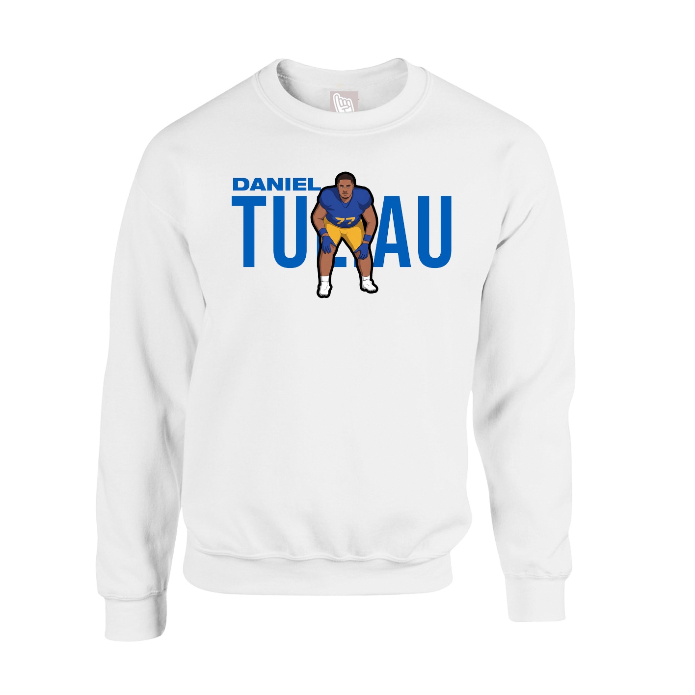 Fleece Crew — Player Name in White