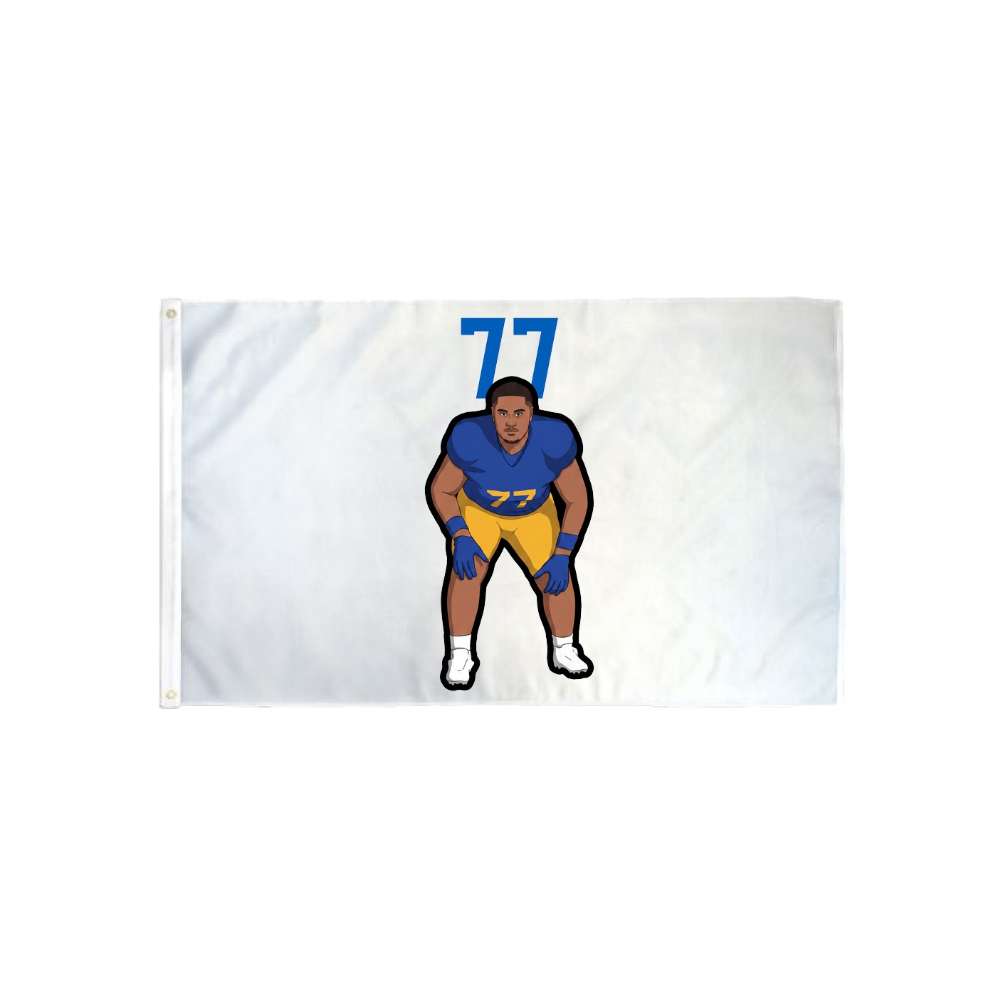 3x5 Flag — Number Top in Classic