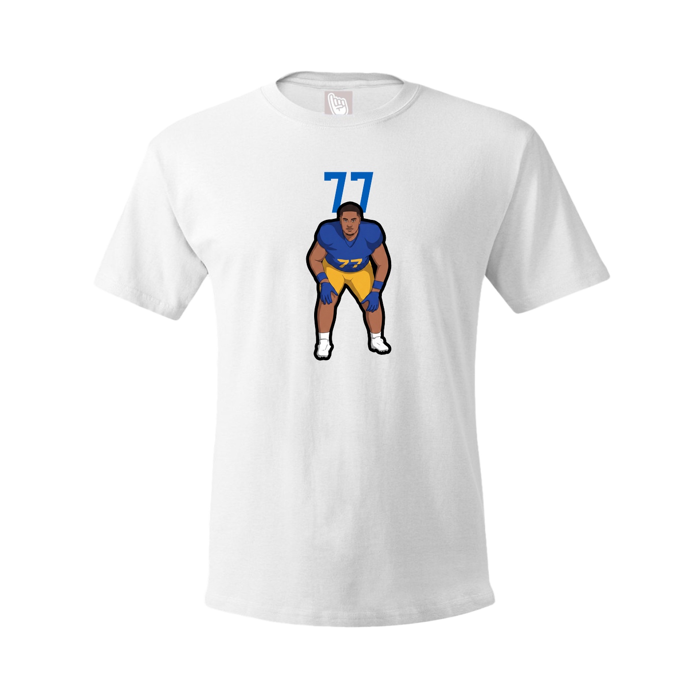 Tee — Number Top in White