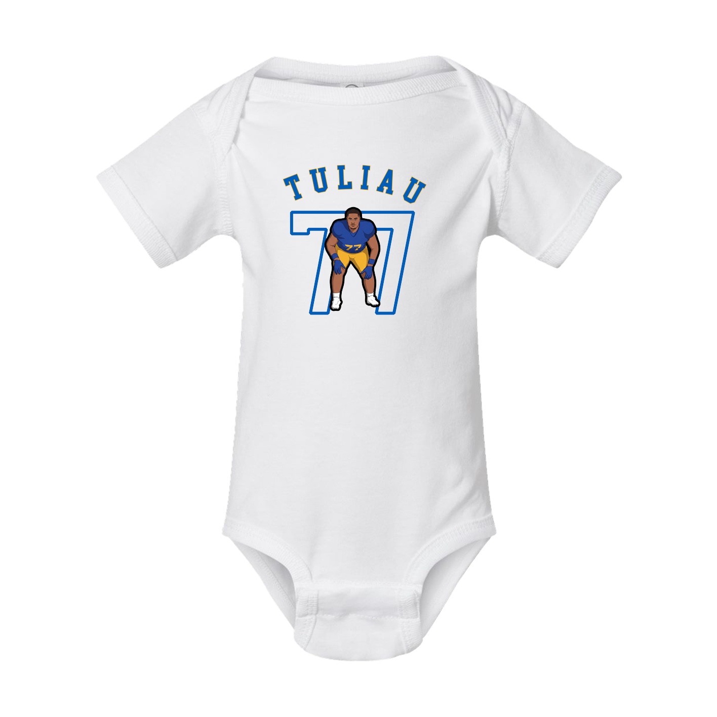Baby Onesie — Shirsey Arch in White