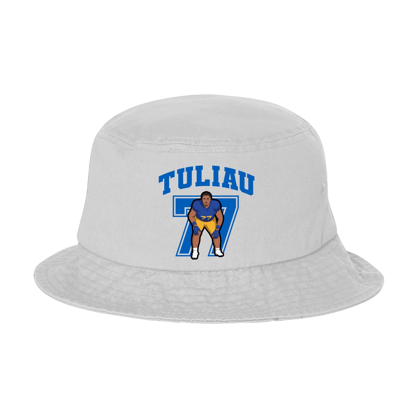 Bucket Cap — Number in White