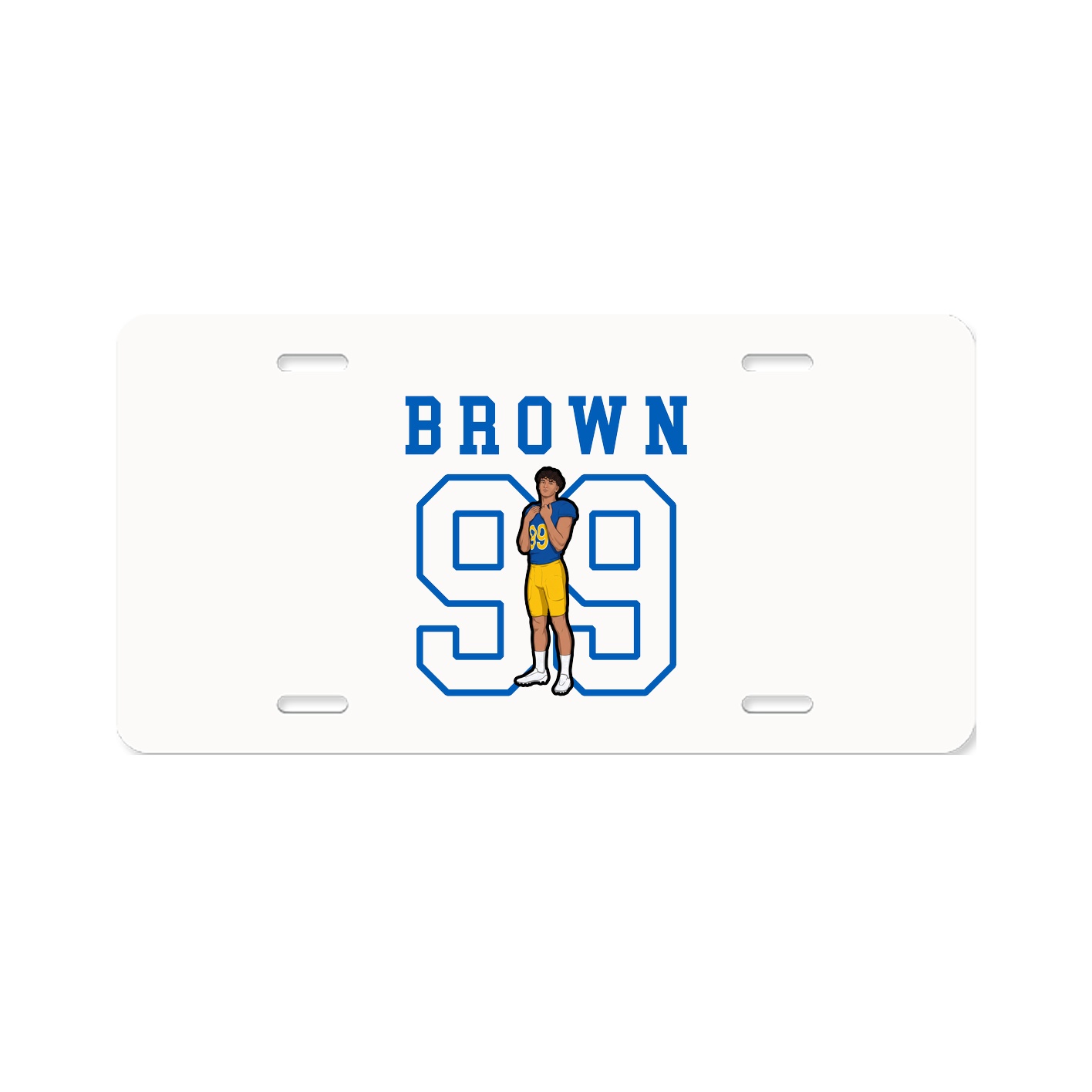 License Plate — Shirsey in Classic