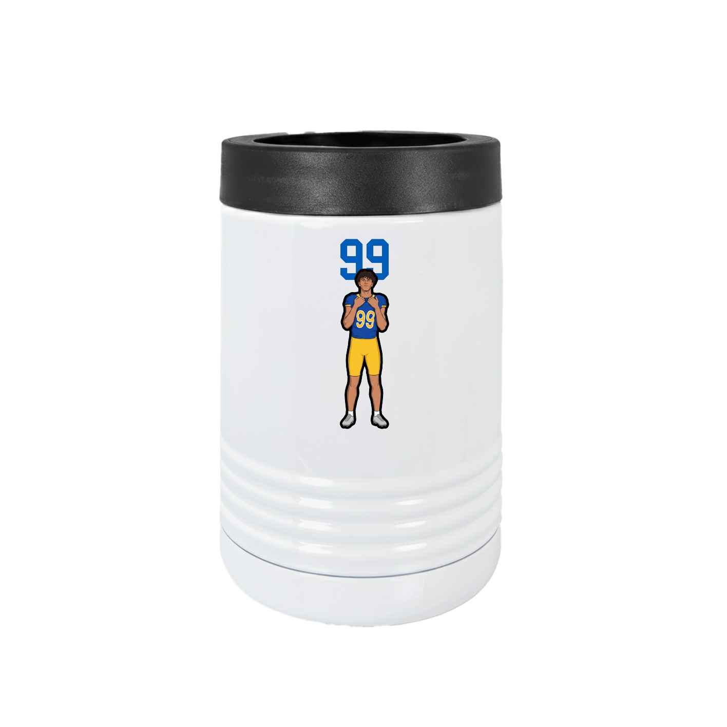 Beverage Holder — Number Top in White