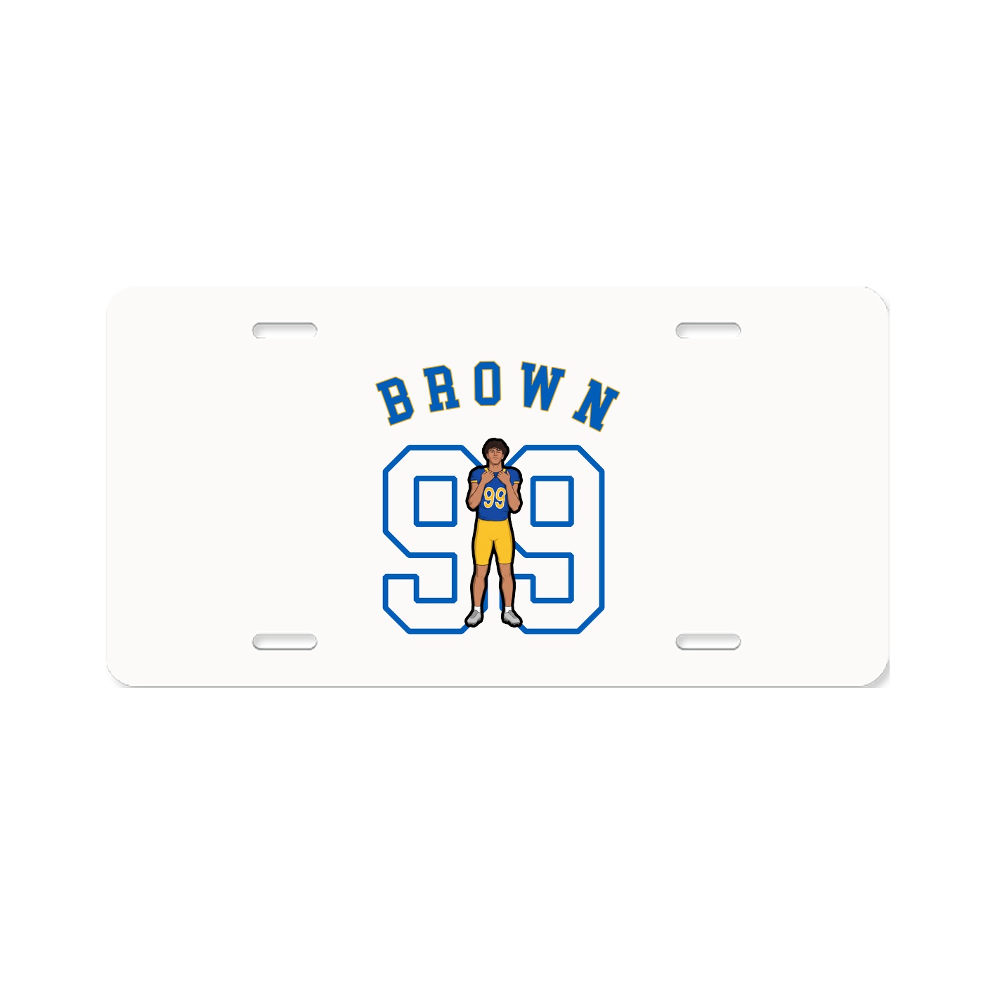 License Plate — Shirsey Arch in Classic